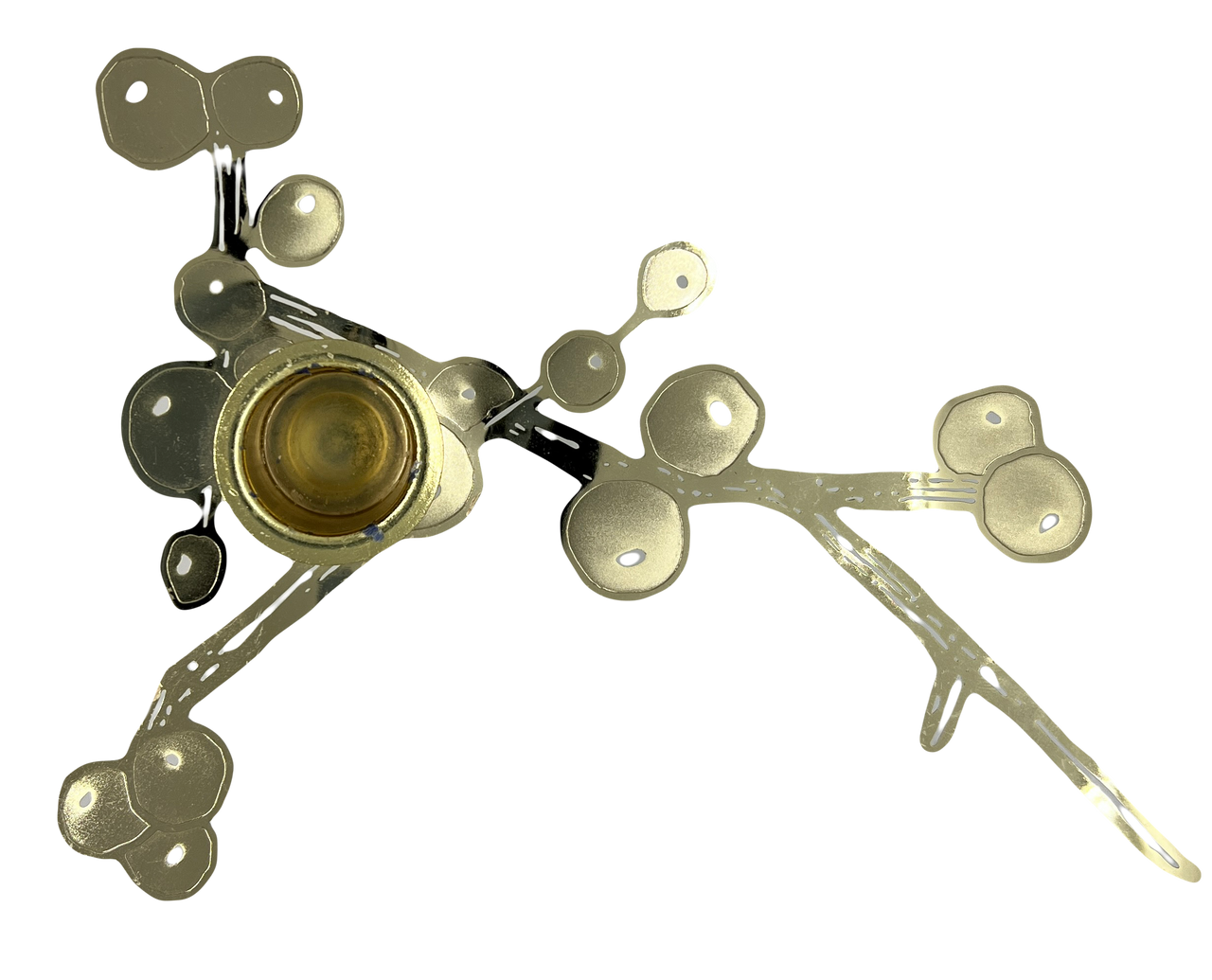 Ljusstake Metal Berry Candle Holders