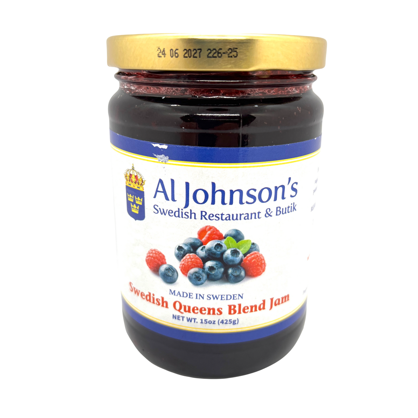 Al Johnson's Swedish Queen's Blend Jam