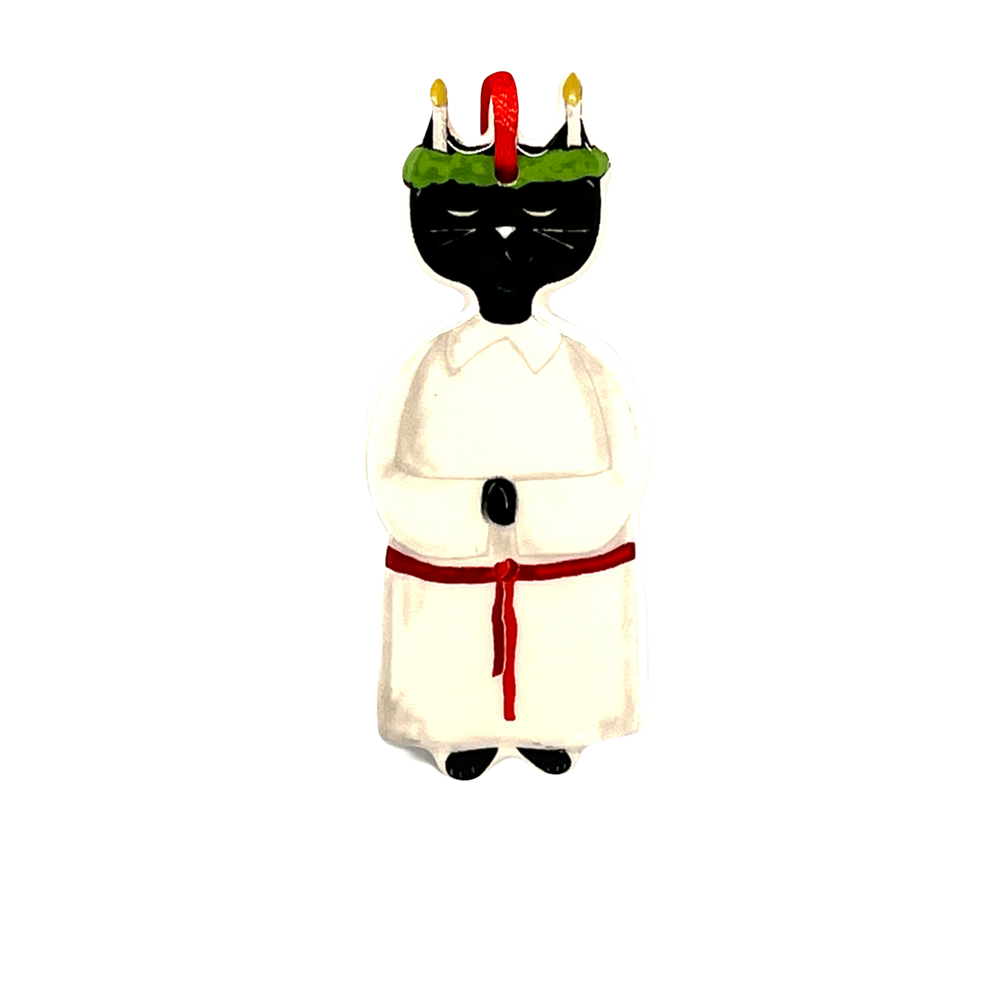 Lucia Christmas Cats Ornaments