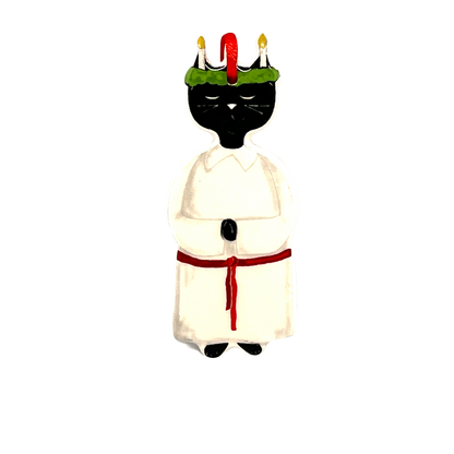 Lucia Christmas Cats Ornaments