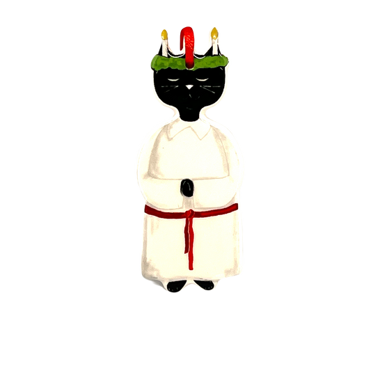 Lucia Christmas Cats Ornaments