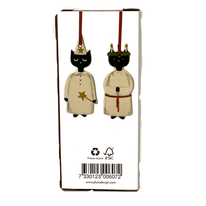 Lucia Christmas Cats Ornaments