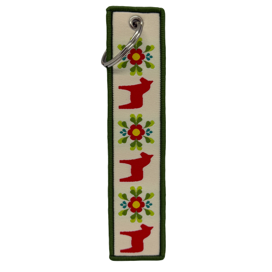 Dala Horse Keychain