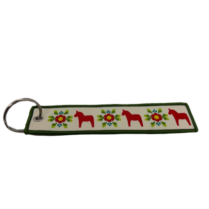 Dala Horse Keychain
