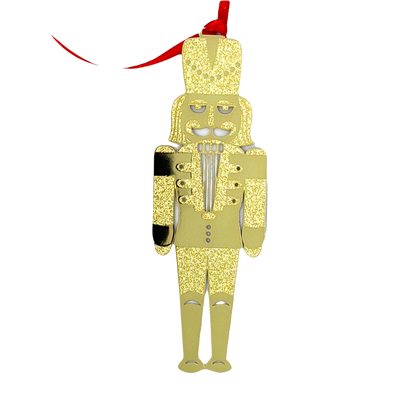Noel Nutcracker Hanging Decoration