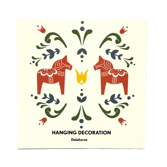 Dala Horse Hanging Decoration