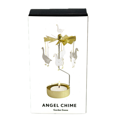 Änglaspel Garden Geese Rotary Candle