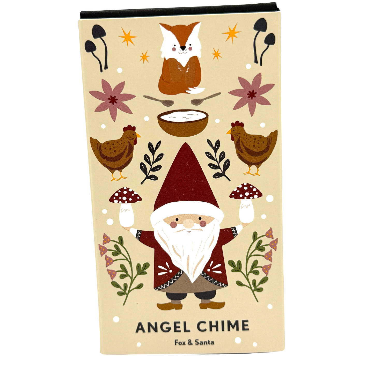 Änglaspel Fox & Santa Rotary Candle
