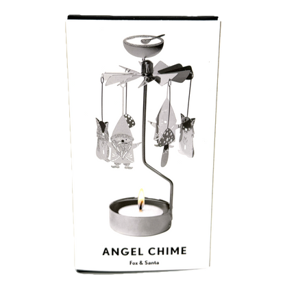 Änglaspel Fox & Santa Rotary Candle