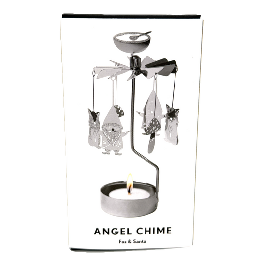 Änglaspel Fox & Santa Rotary Candle