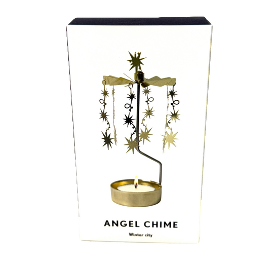 Änglaspel Winter Star Rotary Candle