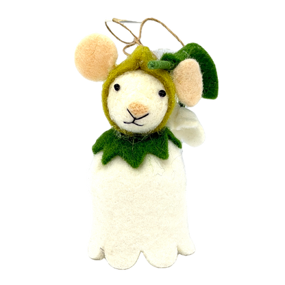 Lilly of the Valley Mouse Ornament