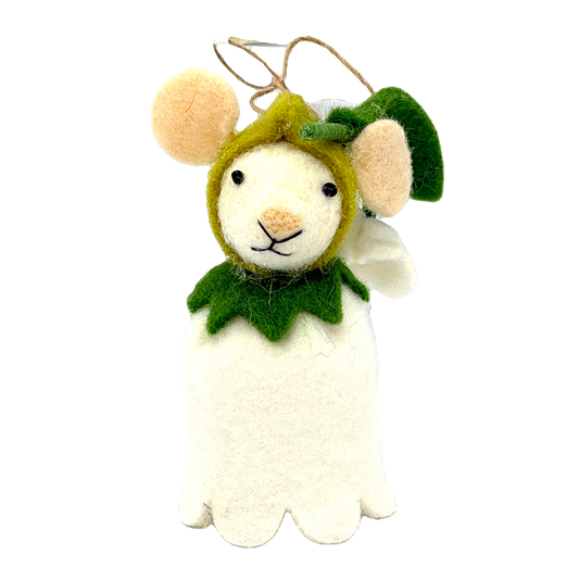 Lilly of the Valley Mouse Ornament