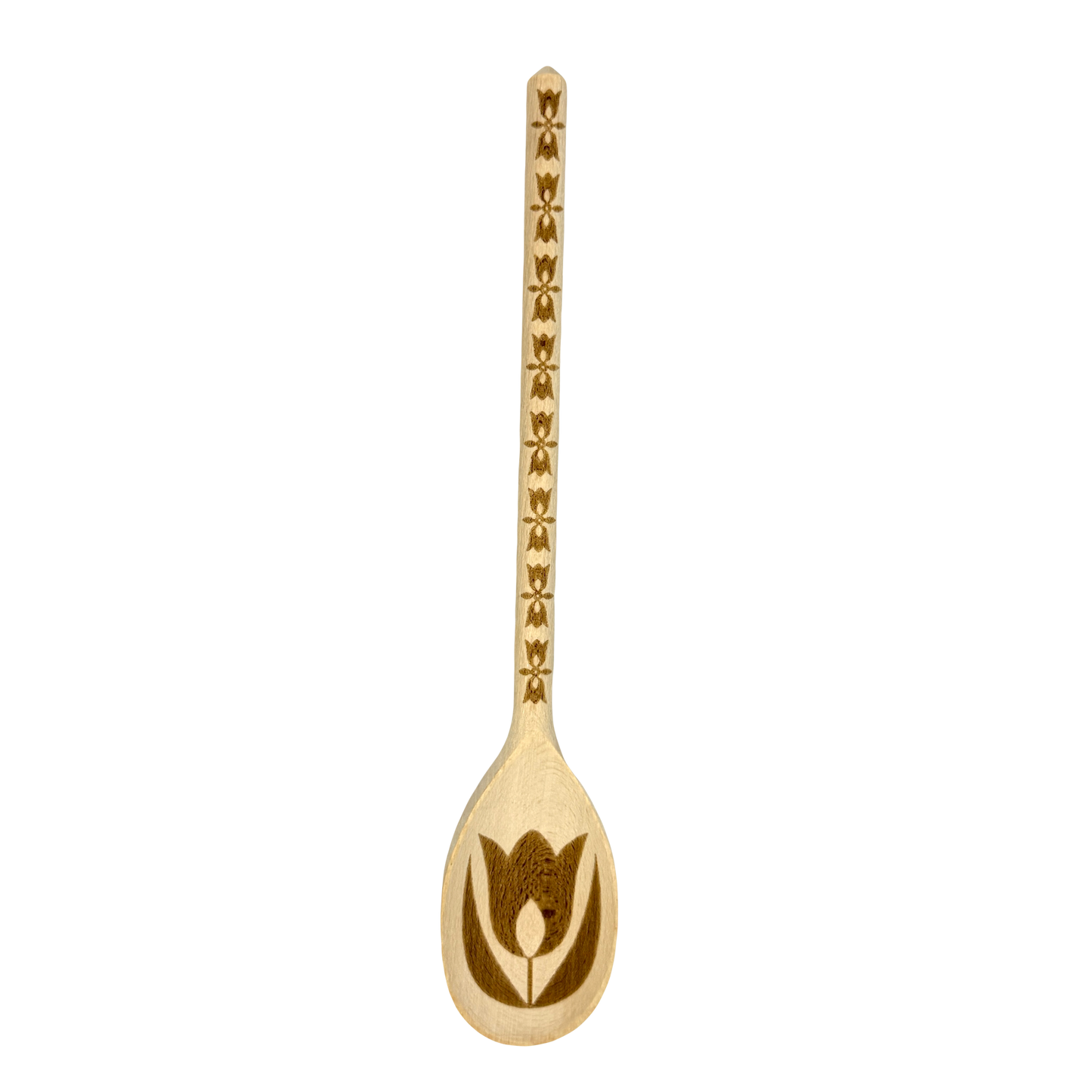Nordic Tulip Wood Spoon