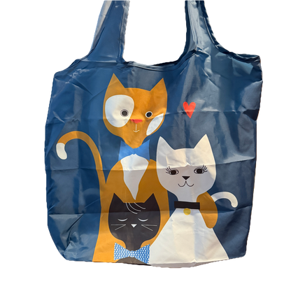 Cat Family Shopper Tote