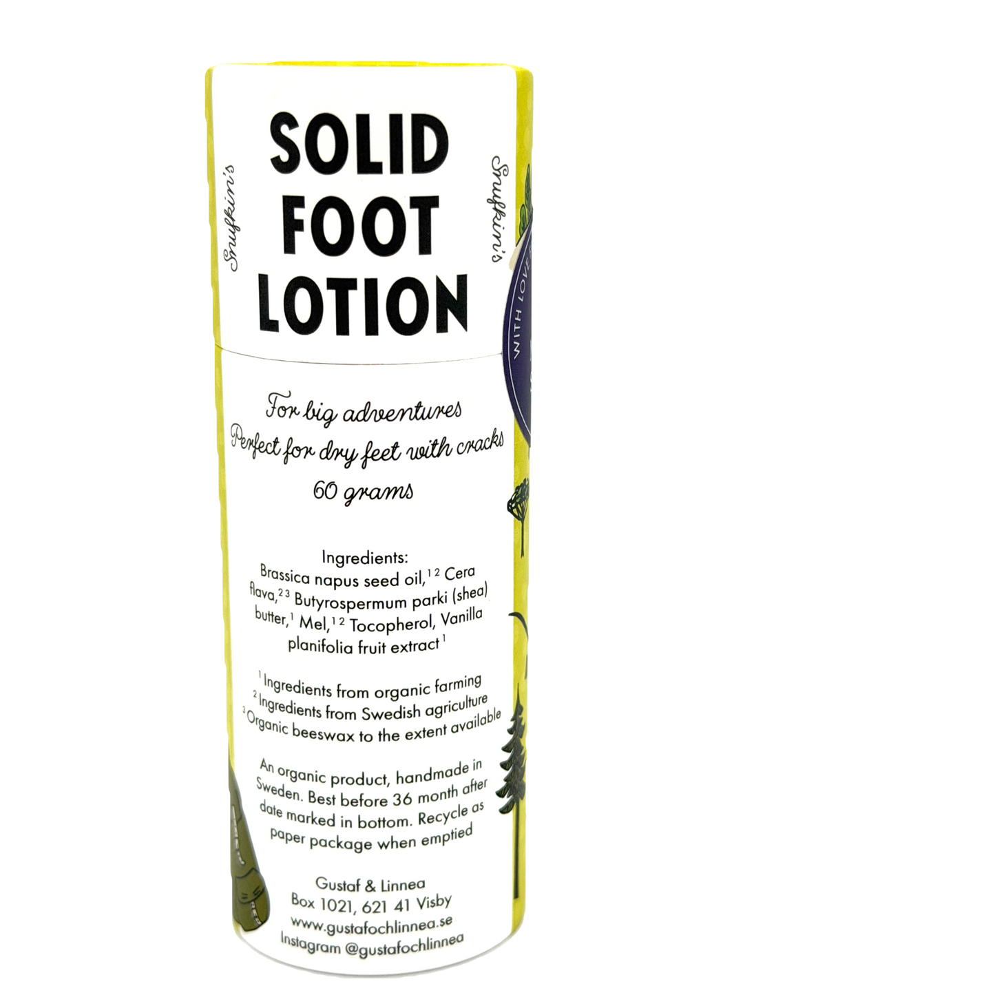 Gustaf & Linnea Solid Foot Lotion (Moomin)