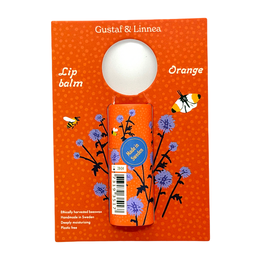 Gustaf & Linnea Orange Lip Balm