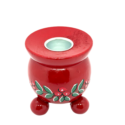 Lingonberry Barrel Votive
