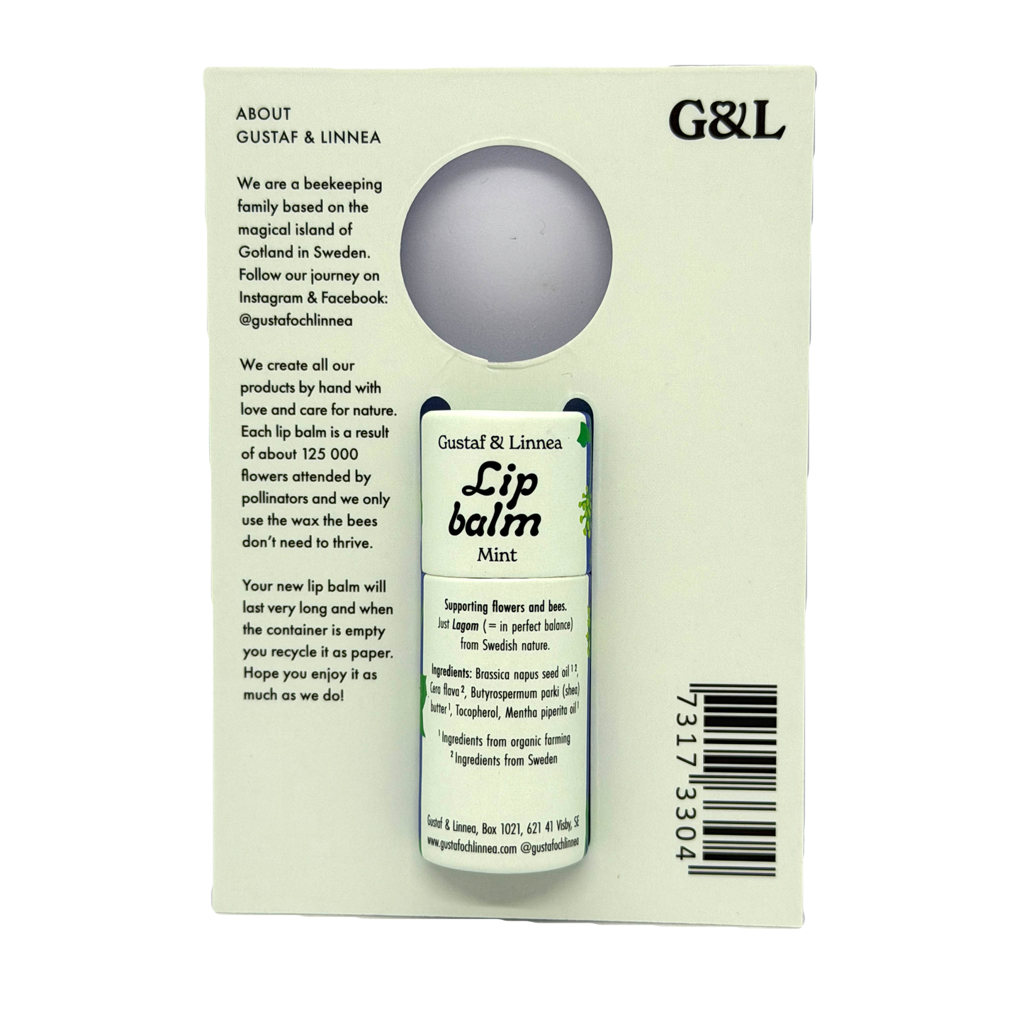 Gustaf & Linnea Mint Lip Balm