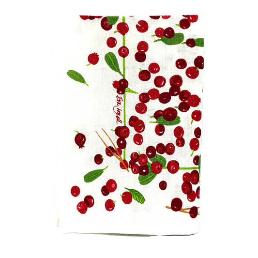 Lingonberry Tea Towel