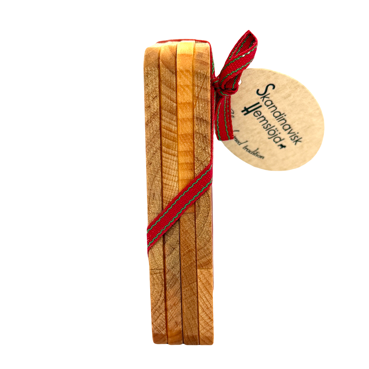 Heart Wood Coaster 4 pack