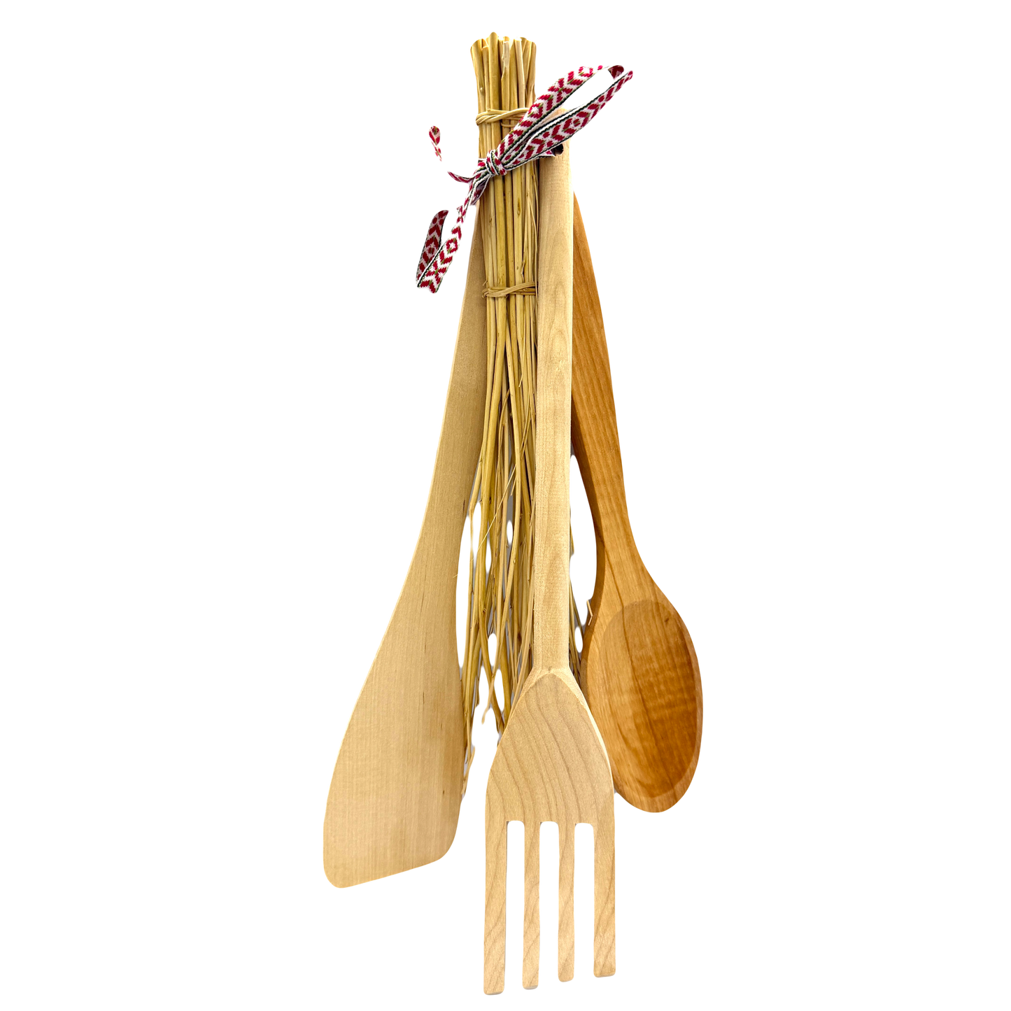 Swedish Wood Kitchen Utensil Set