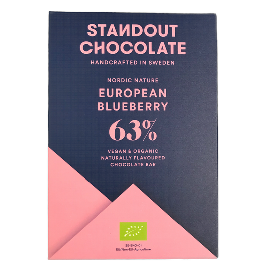 Standout European Blueberry Chocolate Bar