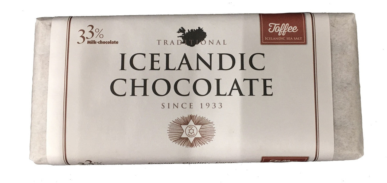 Icelandic Sea Salt Toffee Chocolate Bar