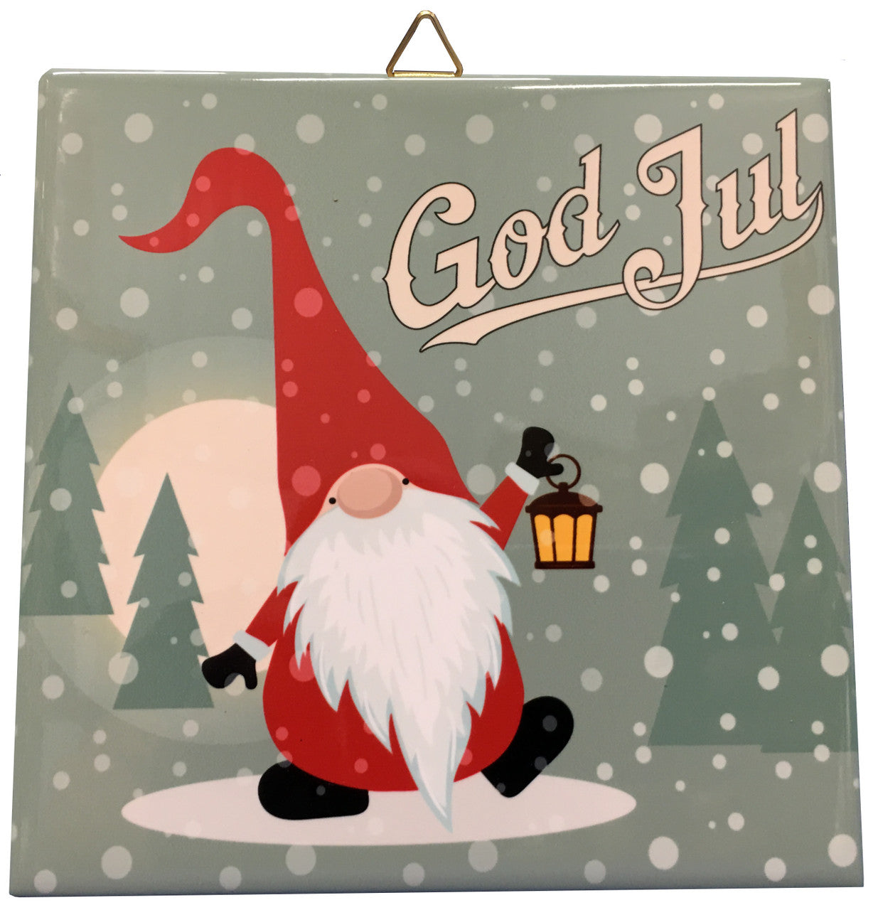 Christmas Tomten Tile