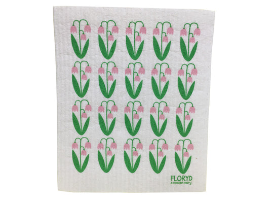 Linnea Flower Swedish Dishcloth