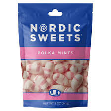 5 oz. Resealable bag. Polka Mints