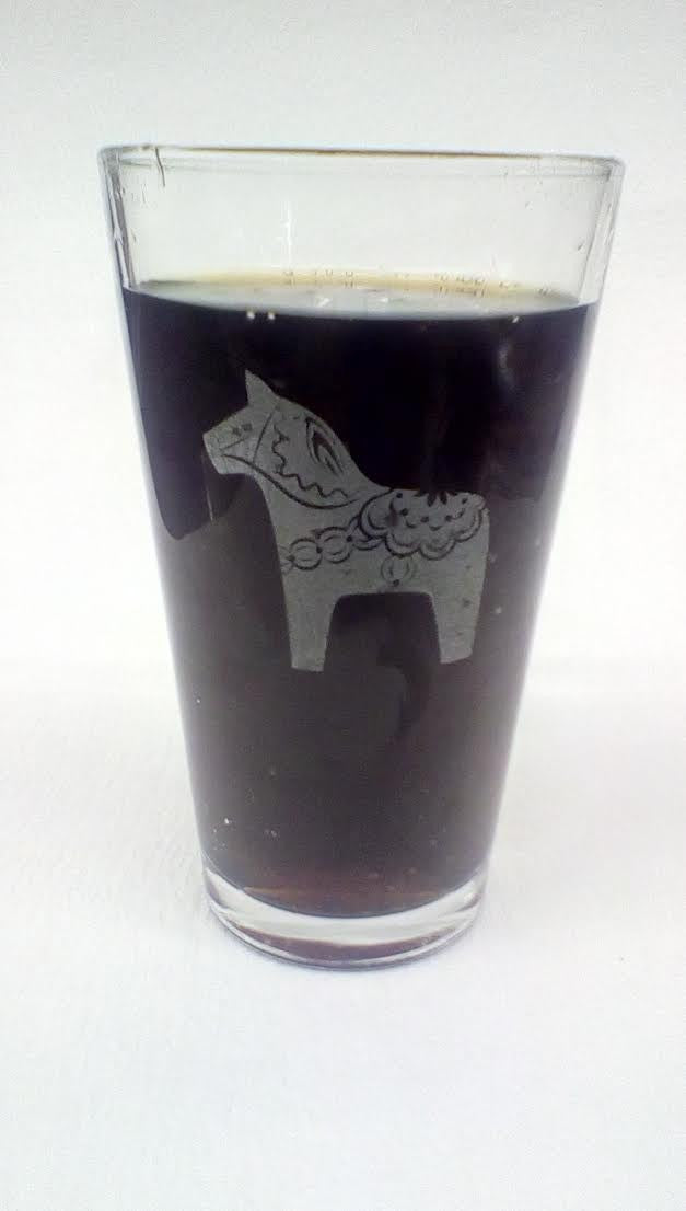 Dala Horse Pint Glass