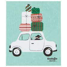 This pup is delivering the presents!